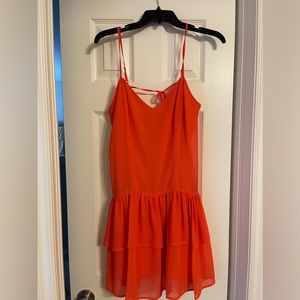 BCBGeneration Size XS Orange Mini Dress